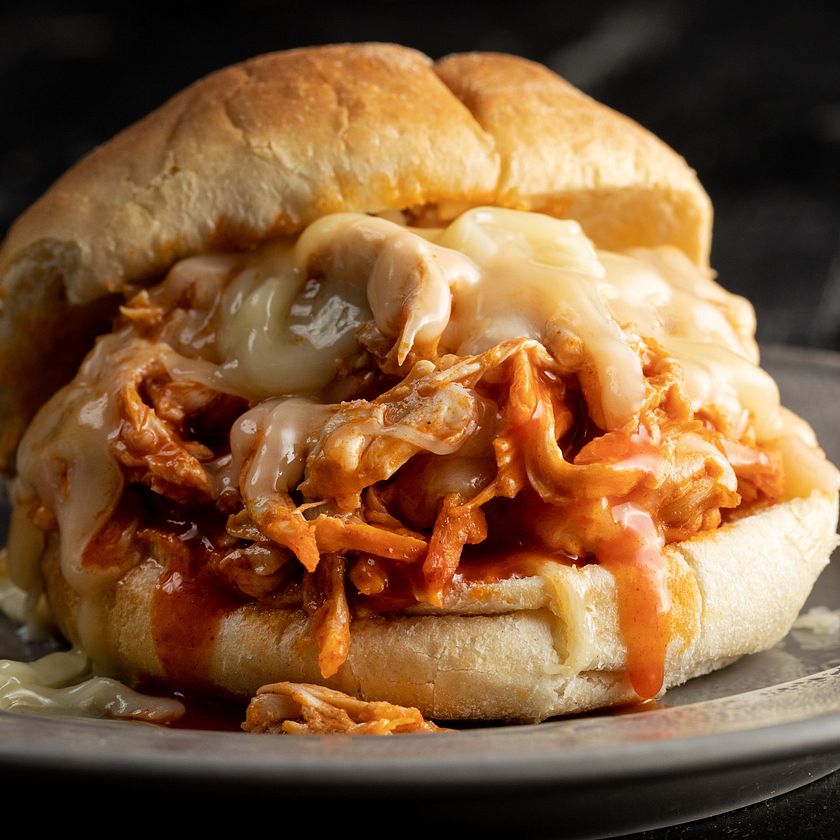 Pulled Buffalo Chicken Sandwiches Recipe Frank's RedHot® US
